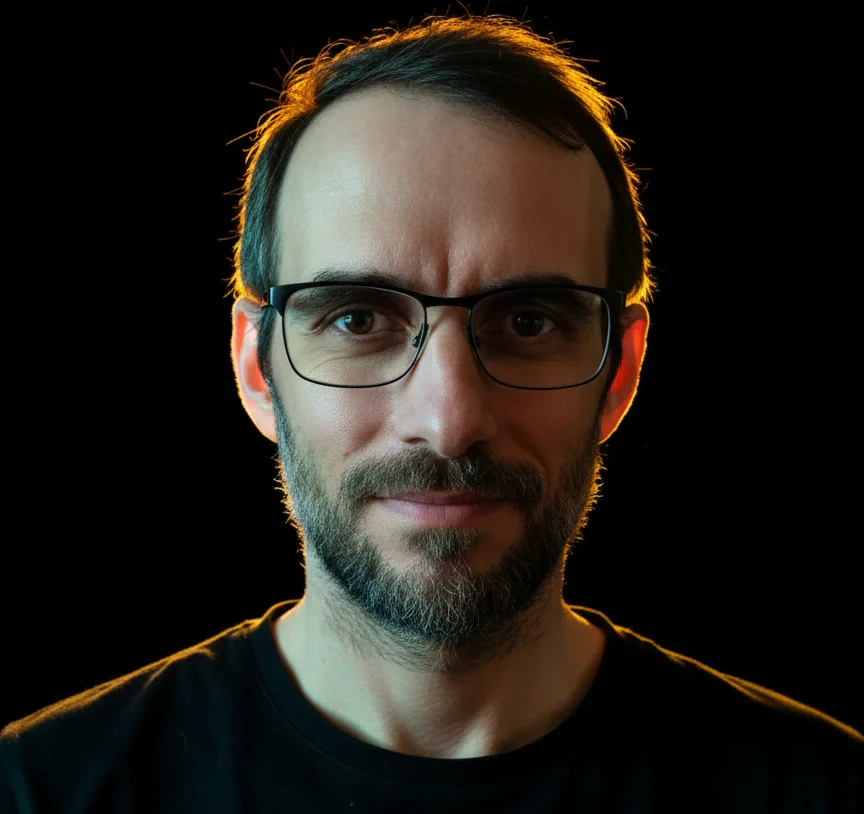 Retrato de Jocemar Flores Filho, autor do eBook